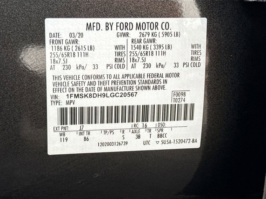 2020 Ford Explorer XLT