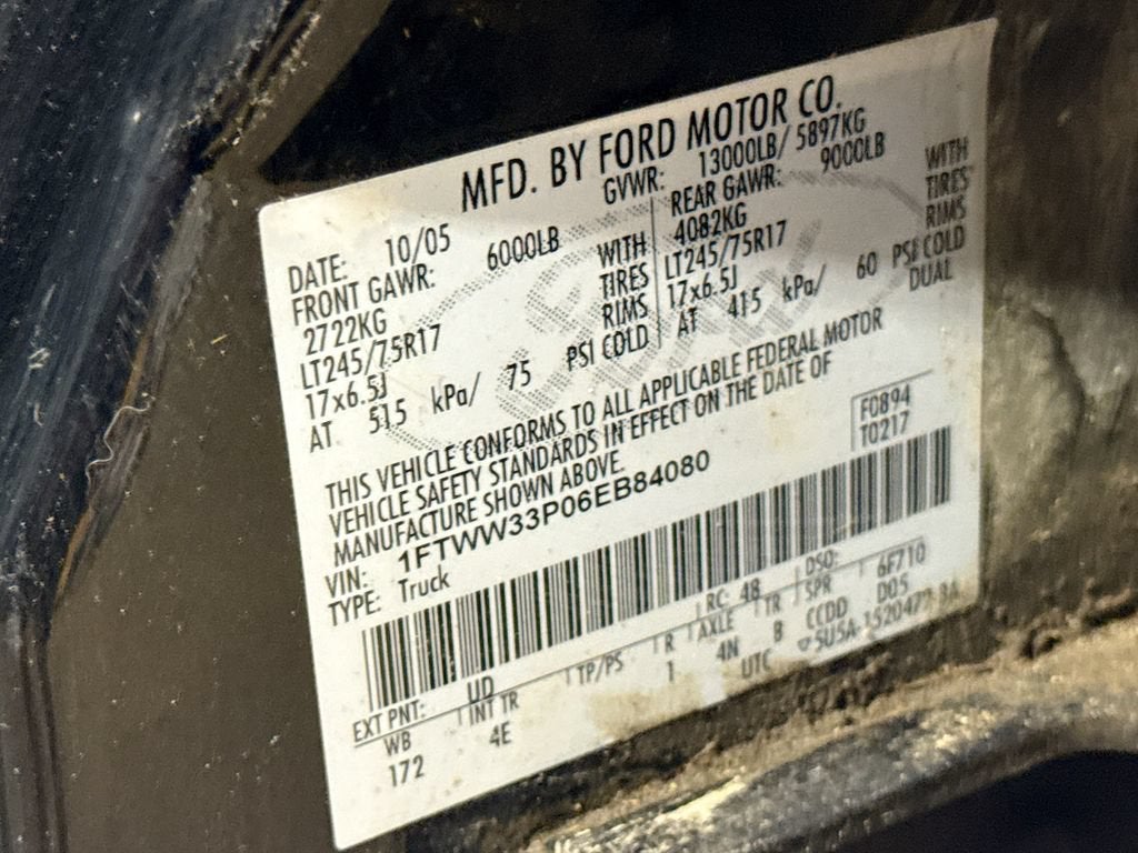 2006 Ford Super Duty F-350 DRW XL