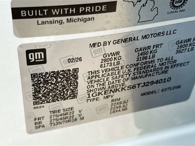 2026 GMC Acadia Elevation