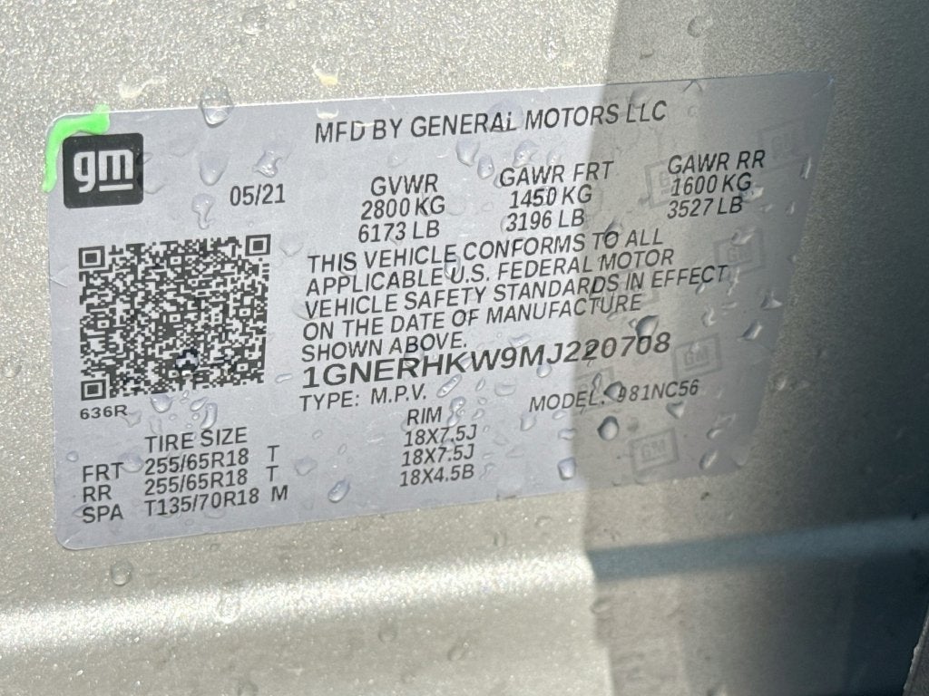 2021 Chevrolet Traverse LT Leather
