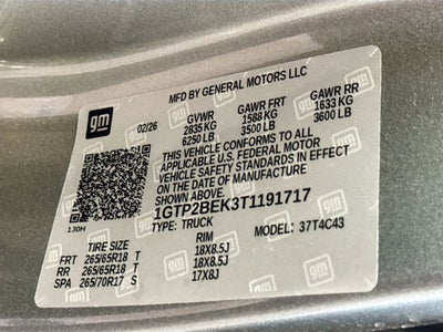 2026 GMC Canyon Elevation