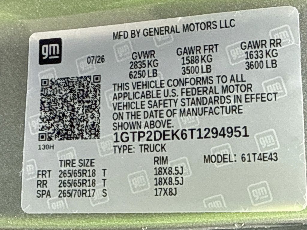 2026 GMC Canyon AT4