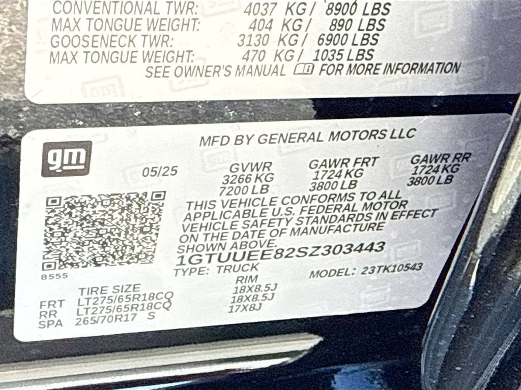 2025 GMC Sierra 1500 AT4