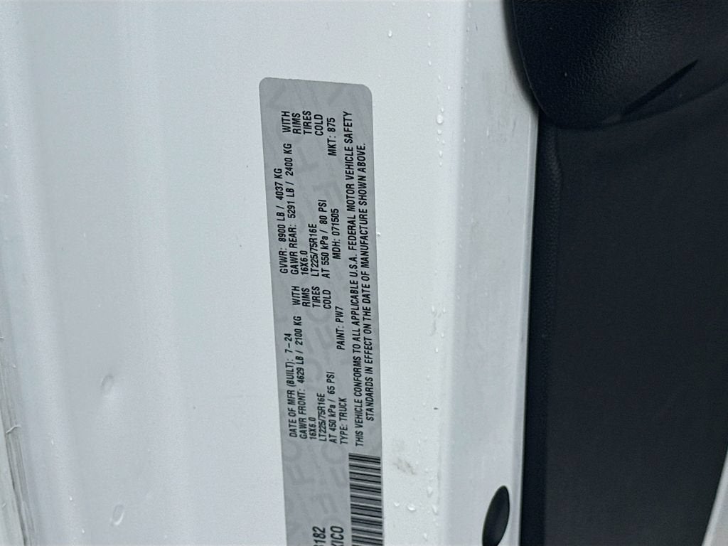 2024 RAM ProMaster Cargo Van Tradesman