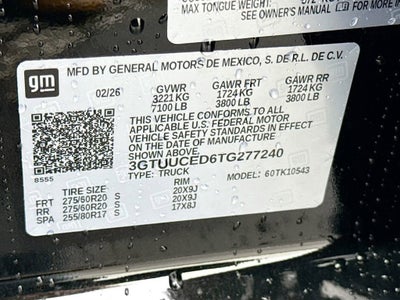 2026 GMC Sierra 1500 Elevation