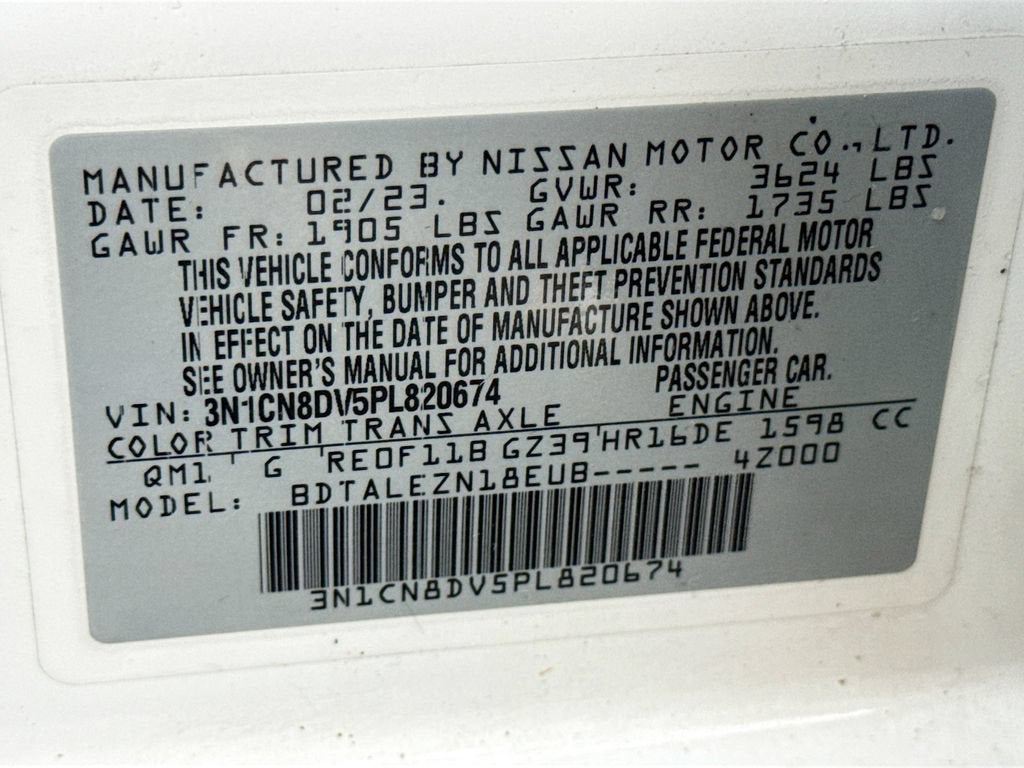 2023 Nissan Versa S