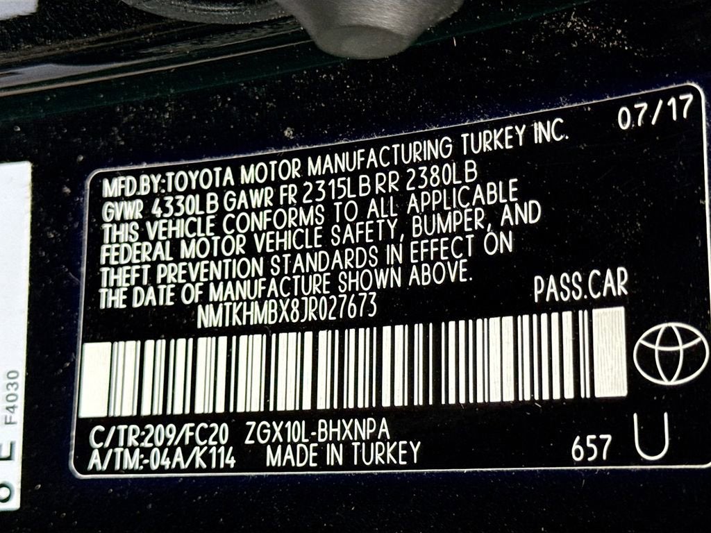 2018 Toyota C-HR XLE