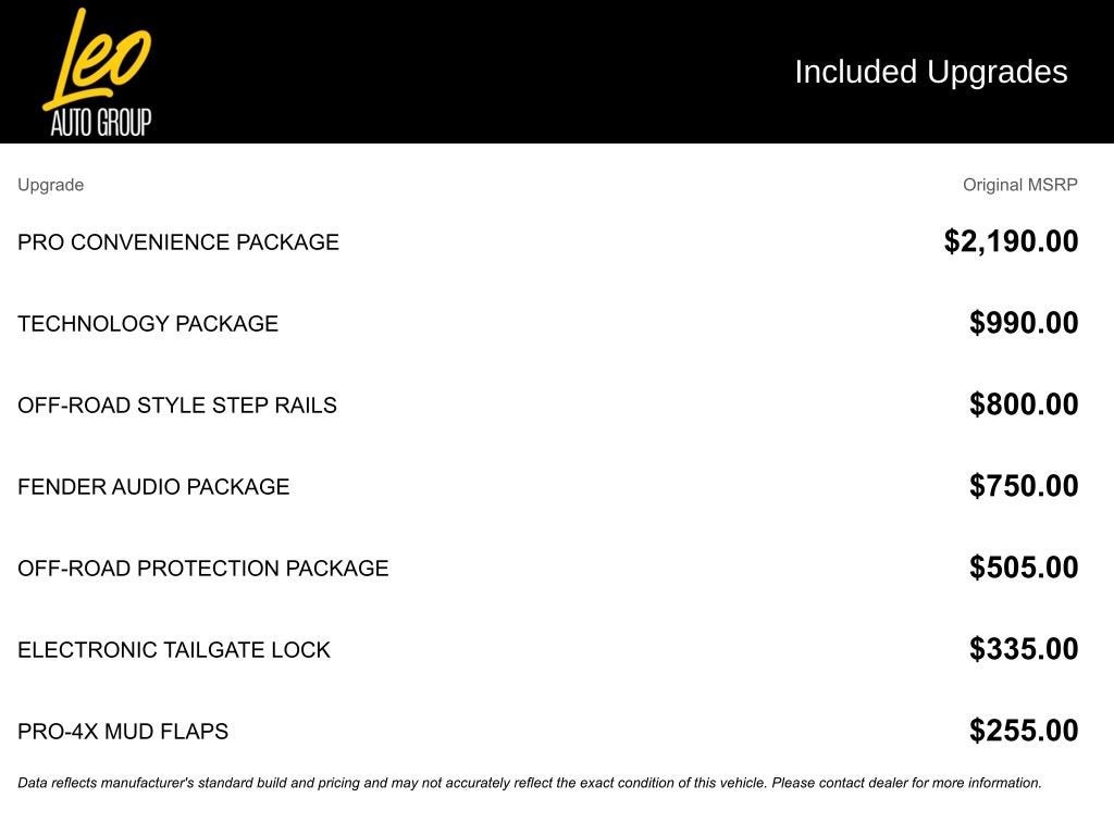 2023 Nissan Frontier Crew Cab PRO-4X 4x4