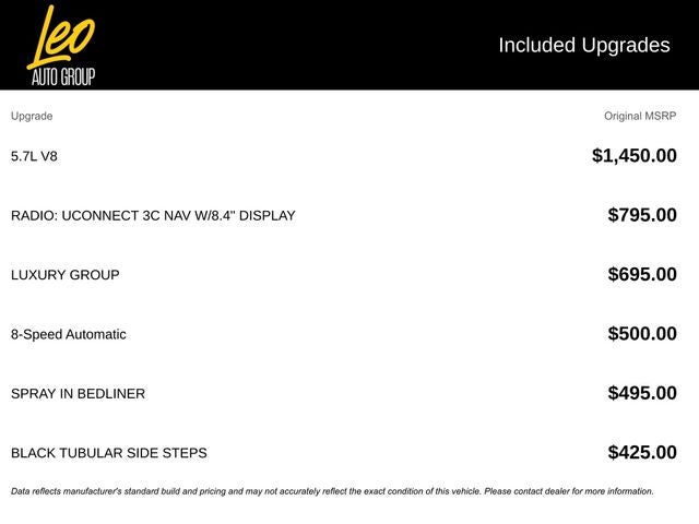 2017 RAM 1500 Rebel Crew Cab 4x4 5'7' Box