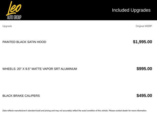 2018 Dodge Challenger SRT Hellcat