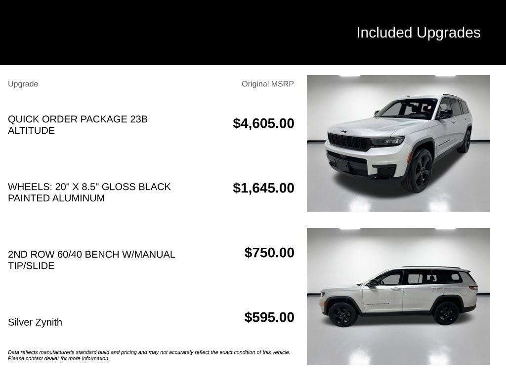 2023 Jeep Grand Cherokee L Altitude 4x4
