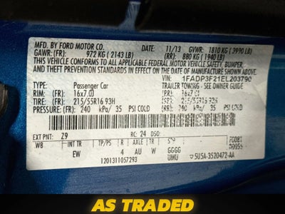 2014 Ford Focus SE