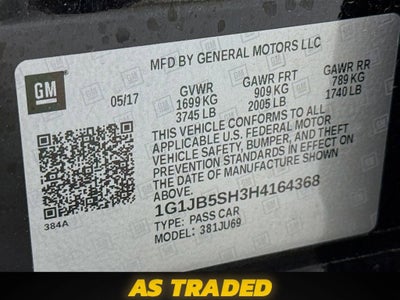 2017 Chevrolet Sonic LS