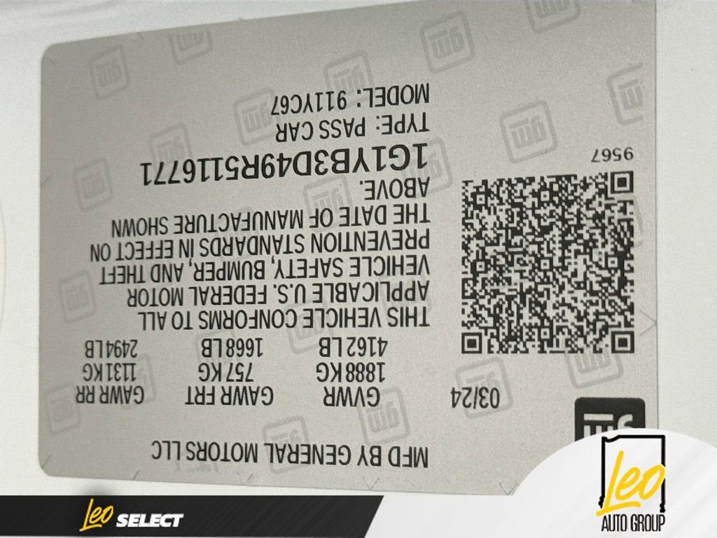 2024 Chevrolet Corvette Stingray 2LT