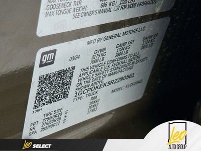 2024 Chevrolet Silverado 1500 LT (2FL)