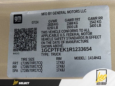 2024 Chevrolet Colorado ZR2