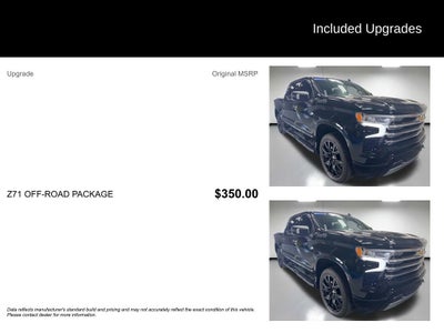 2022 Chevrolet Silverado 1500 High Country