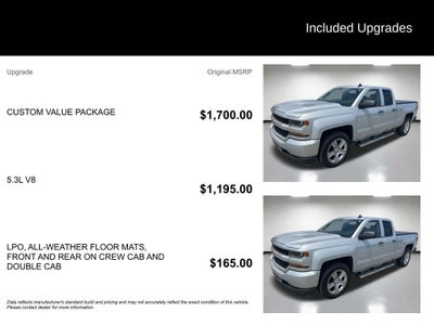 2018 Chevrolet Silverado 1500 Custom