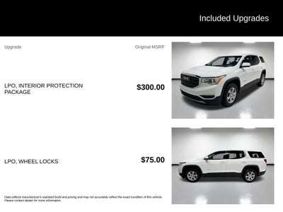 2019 GMC Acadia SLE