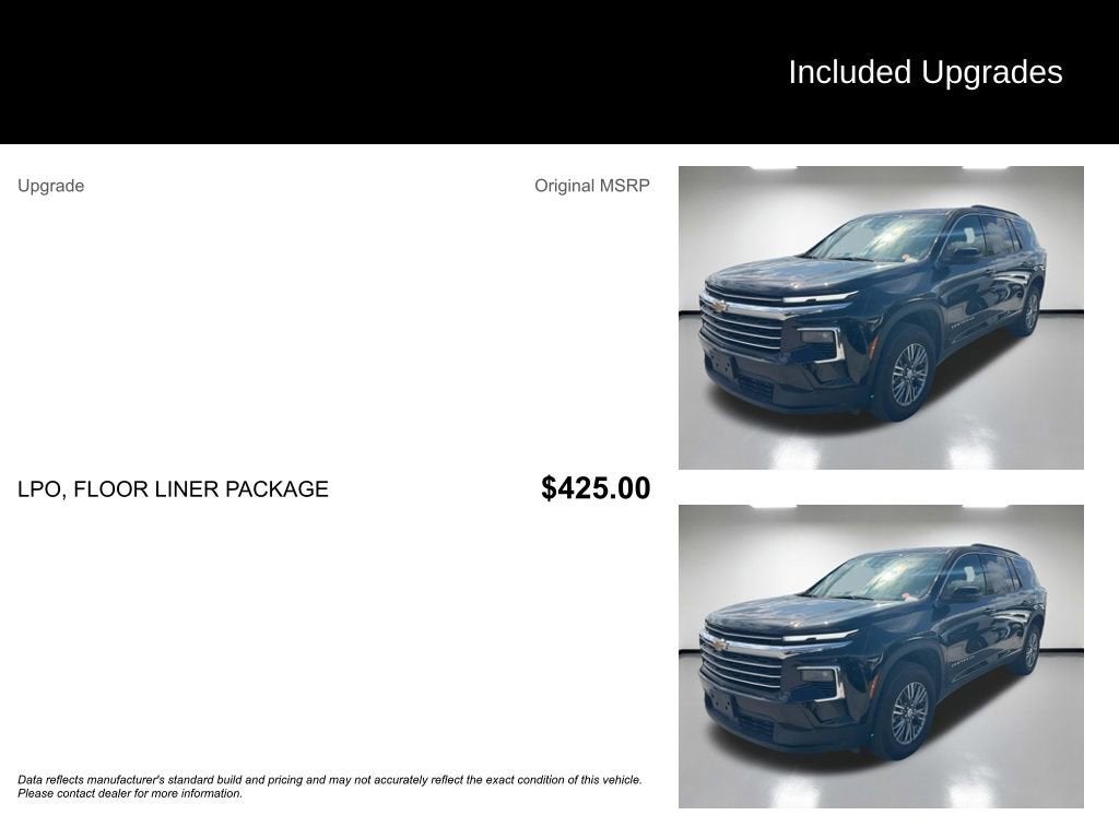2026 Chevrolet Traverse LT