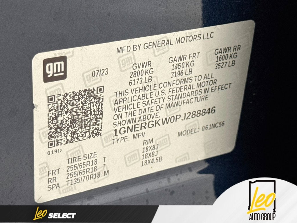 2023 Chevrolet Traverse LT Cloth