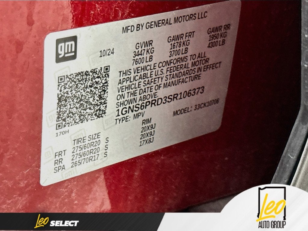 2025 Chevrolet Tahoe Z71