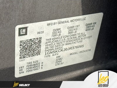 2018 Chevrolet Tahoe Premier