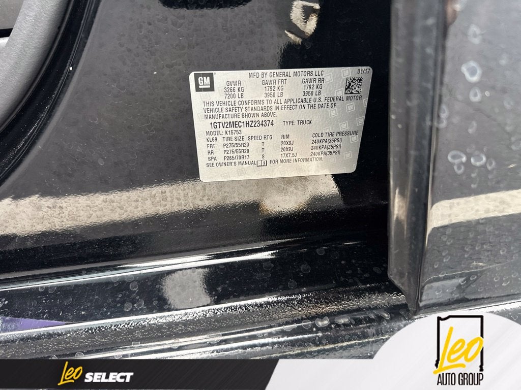 2017 GMC Sierra 1500 SLE