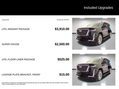 2022 Cadillac Escalade Premium Luxury