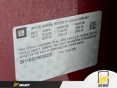 2017 Chevrolet Impala Premier