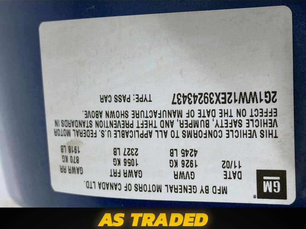 2003 Chevrolet Monte Carlo LS