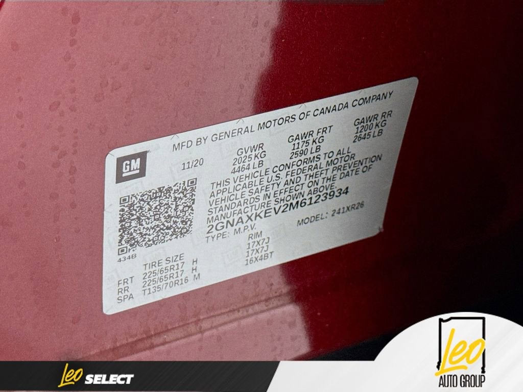 2021 Chevrolet Equinox LT