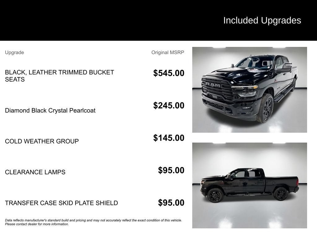 2025 RAM 3500 Laramie Crew Cab 4x4 6'4" Box