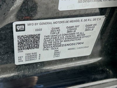 2022 Chevrolet Silverado 1500 LTZ