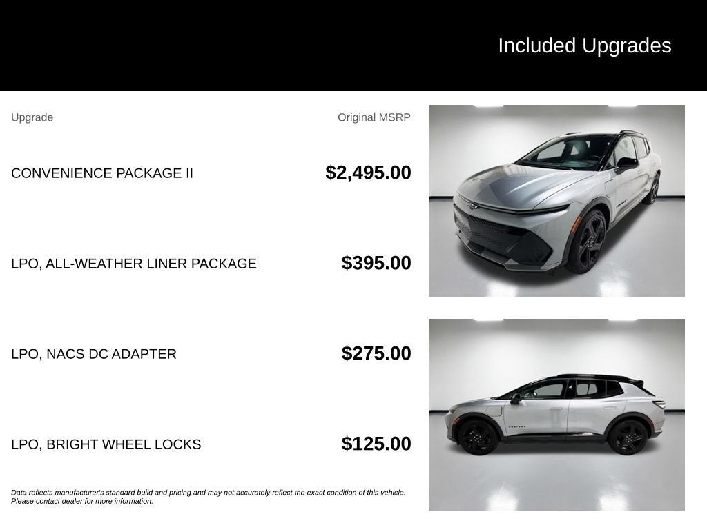 2026 Chevrolet Equinox EV RS