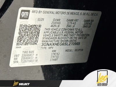 2025 Chevrolet Equinox LT