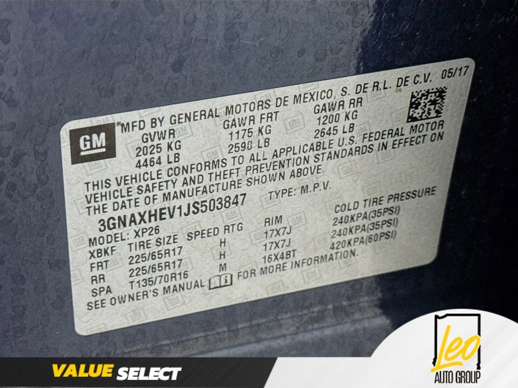 2018 Chevrolet Equinox LS