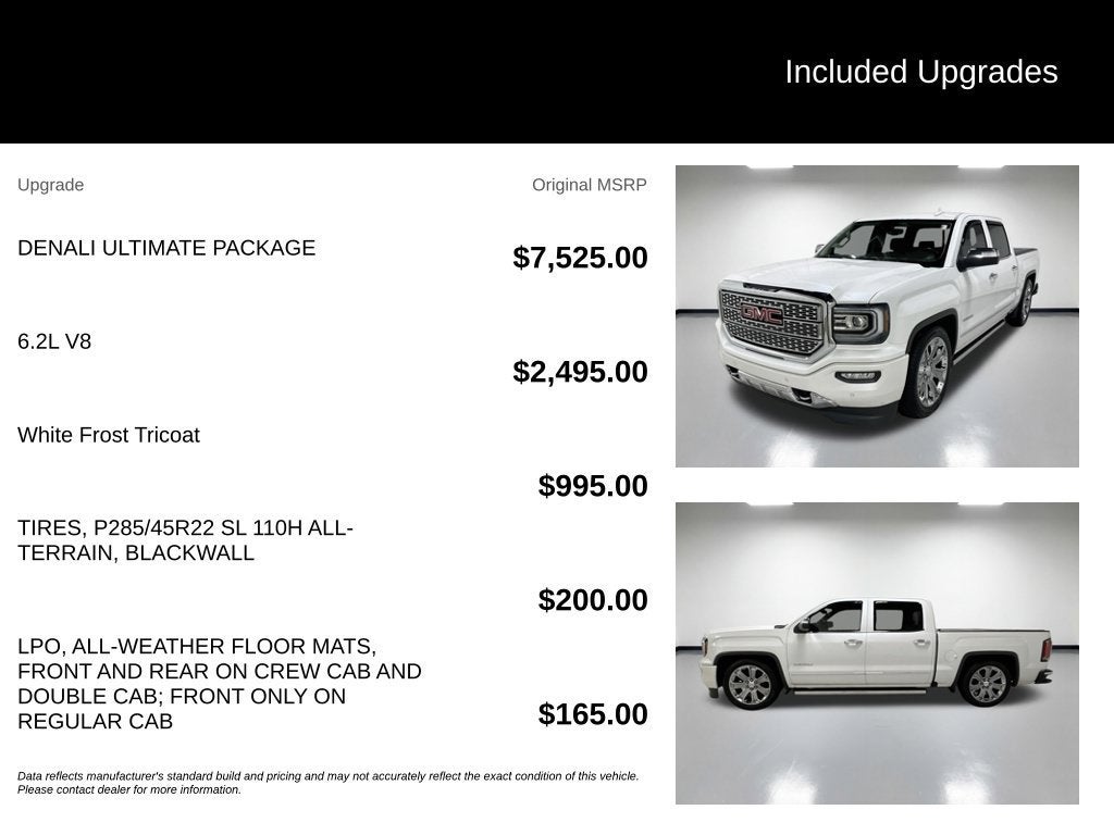 2018 GMC Sierra 1500 Denali