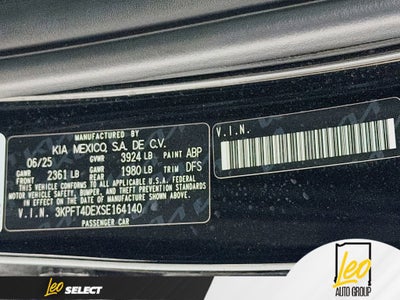 2025 Kia K4 LXS