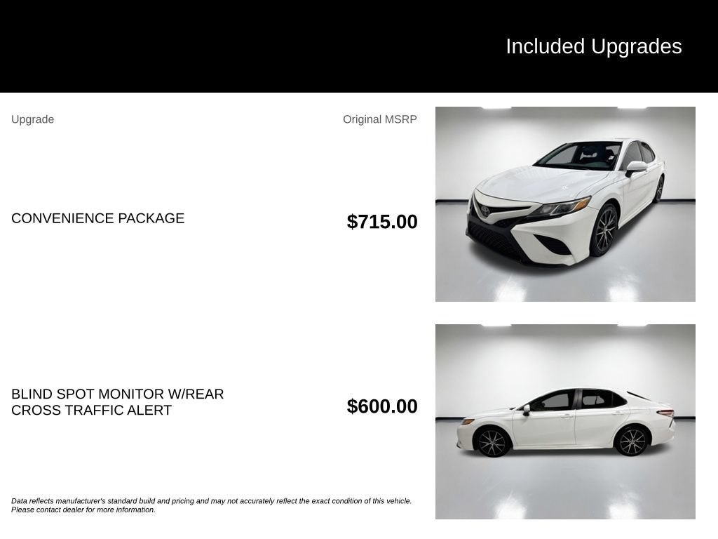 2020 Toyota Camry SE