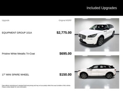 2022 Lincoln Corsair Standard