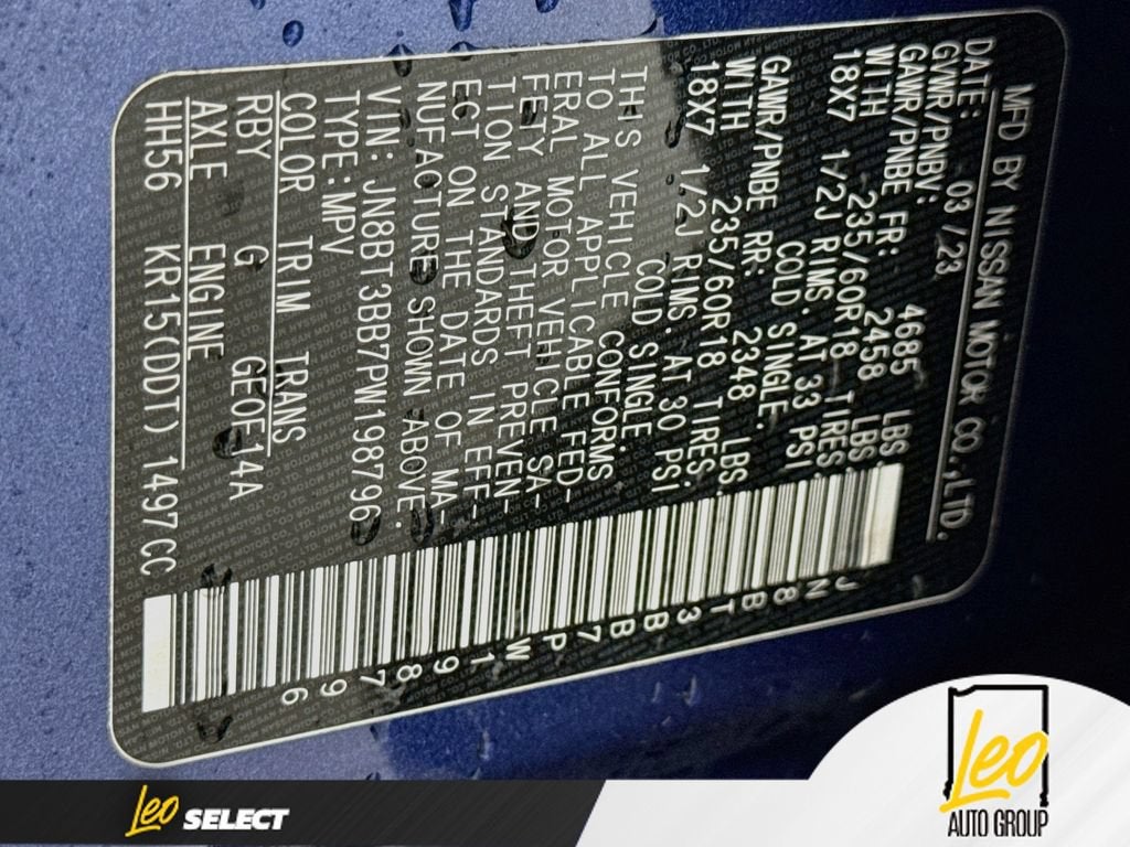 2023 Nissan Rogue SV Intelligent AWD