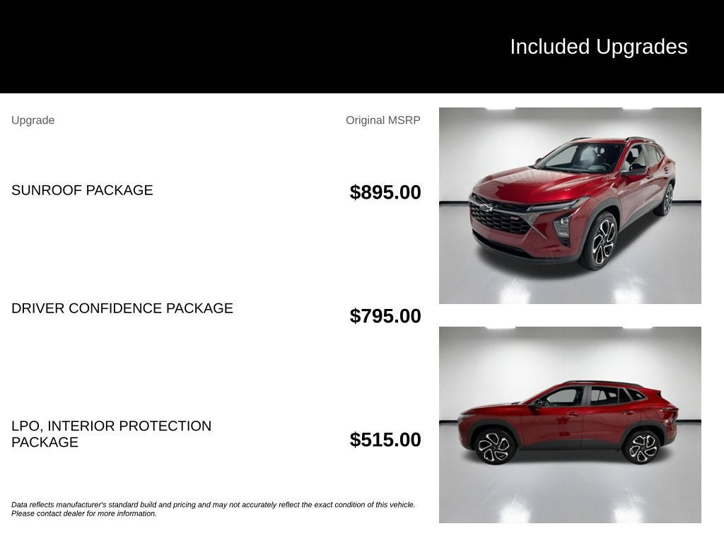 2024 Chevrolet Trax 2RS
