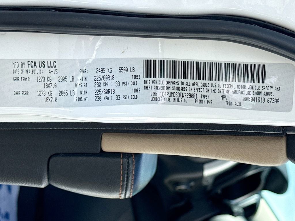 2015 Jeep Cherokee Limited