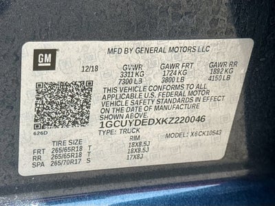 2019 Chevrolet Silverado 1500 LT