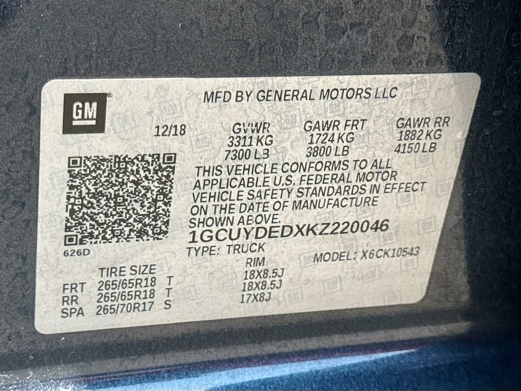 2019 Chevrolet Silverado 1500 LT