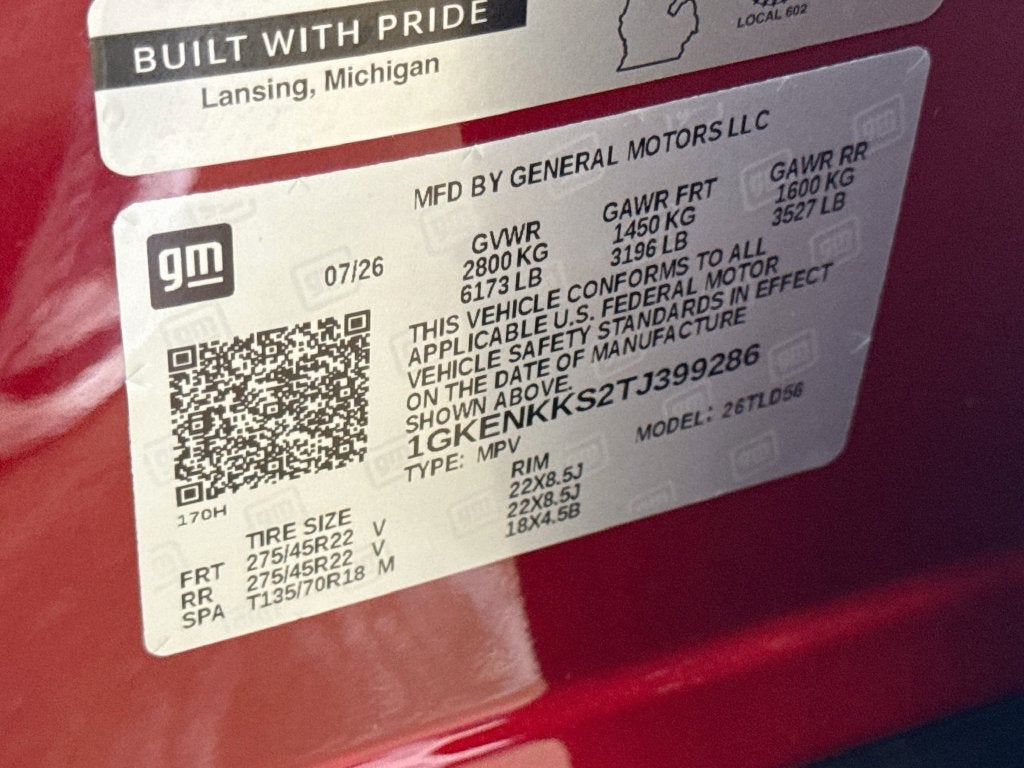 2026 GMC Acadia Elevation