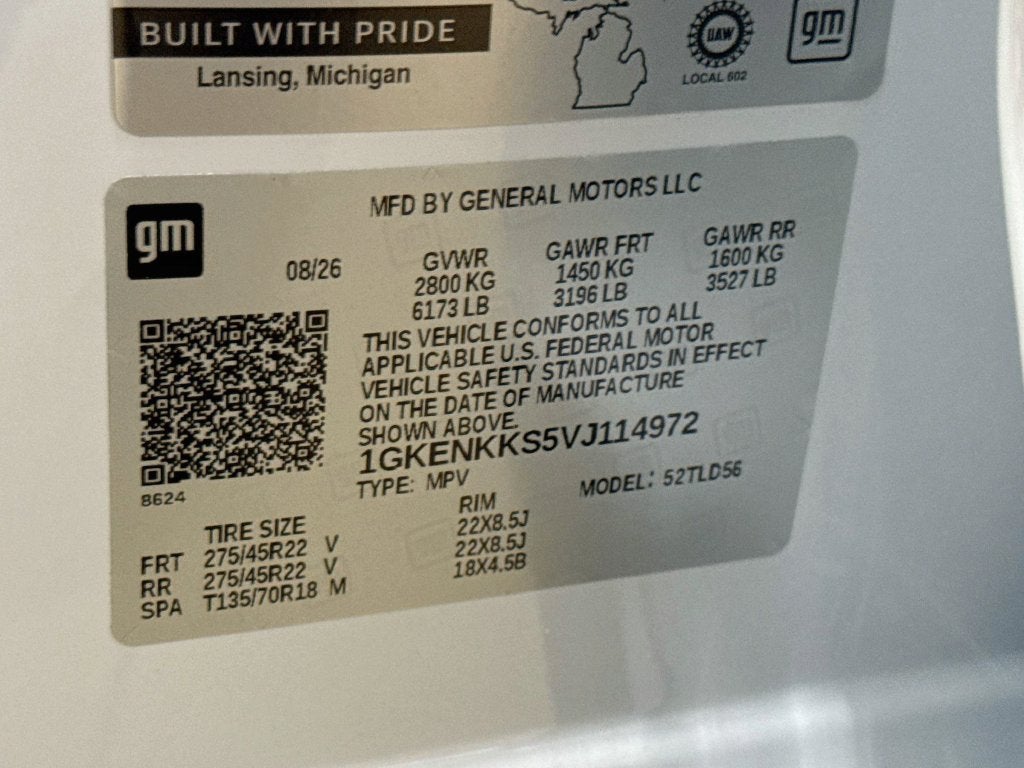 2027 GMC Acadia Elevation