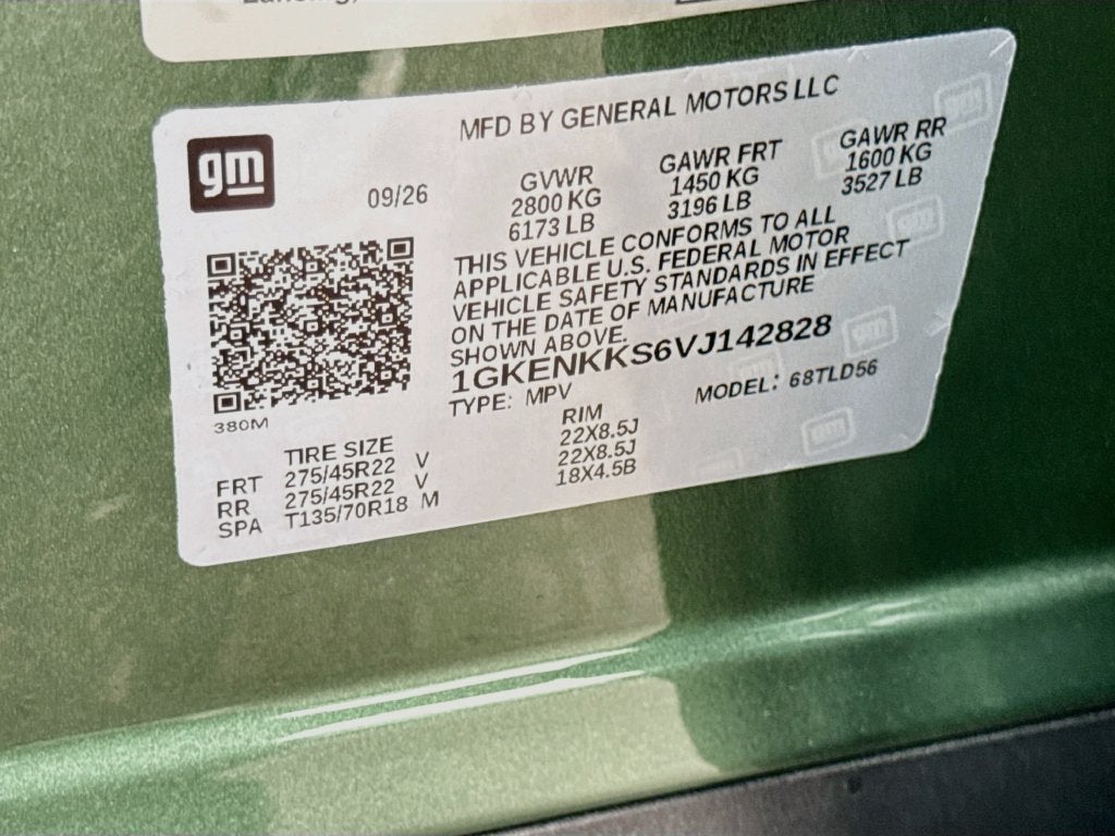 2027 GMC Acadia Elevation