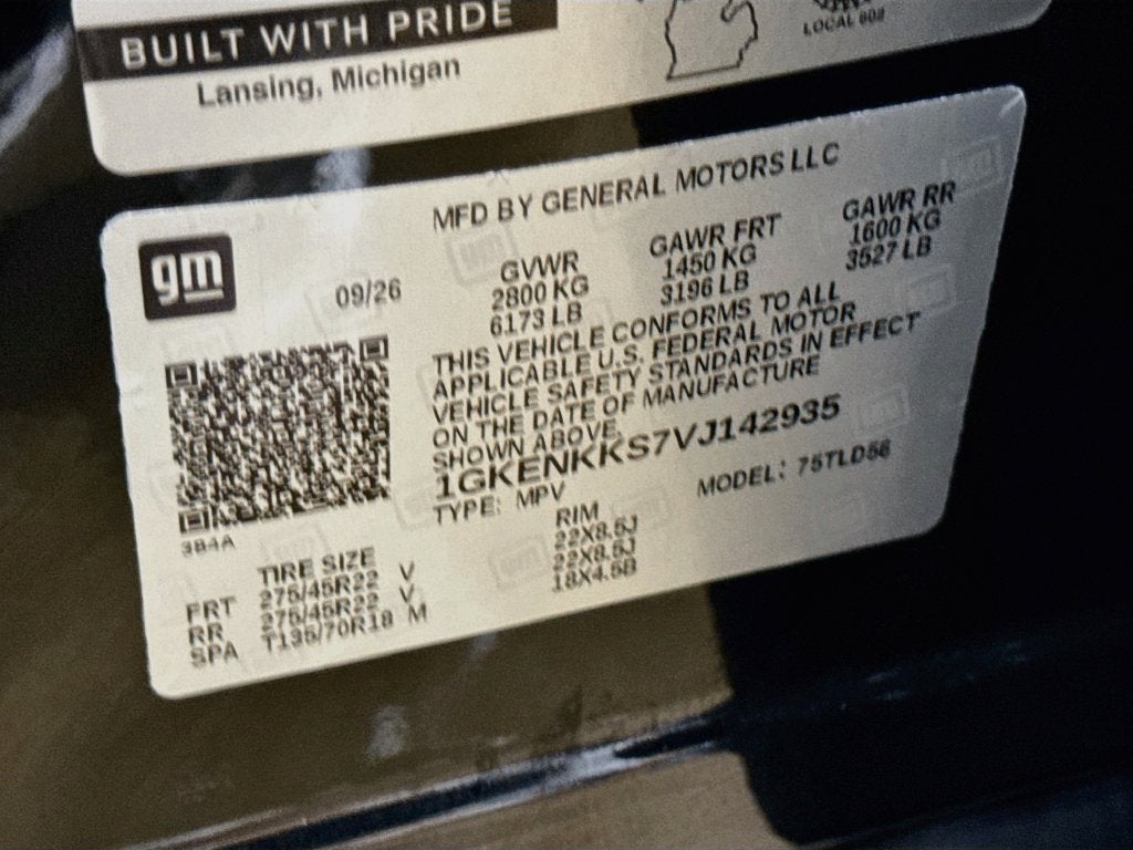 2027 GMC Acadia Elevation